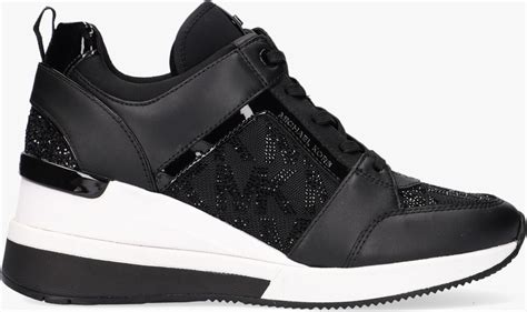 michael kors sneakers dames zwart|michael kors sneakers outlet.